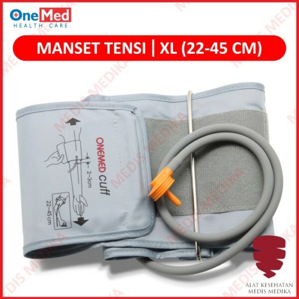 Manset Tensimeter XL Digital Onemed Tensi Meter Jumbo TensiOne 1A