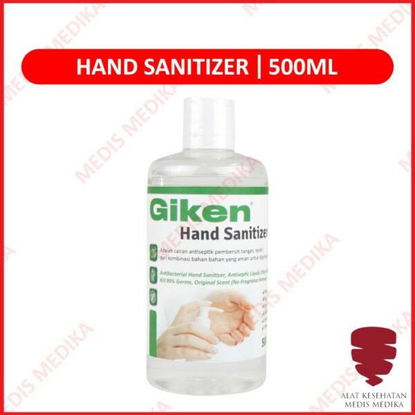 Hand Sanitizer 500 ml Aseptic Antiseptic Pembersih Tangan Cair Refill