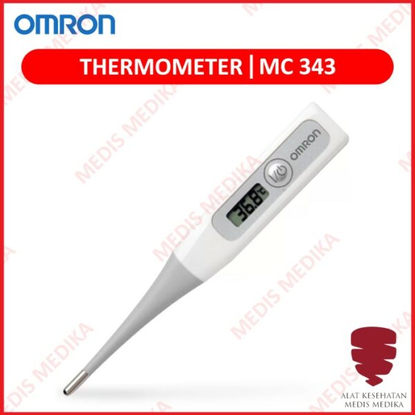 Omron MC343 Thermometer Digital Thermo Termometer suhu Flexible MC 343