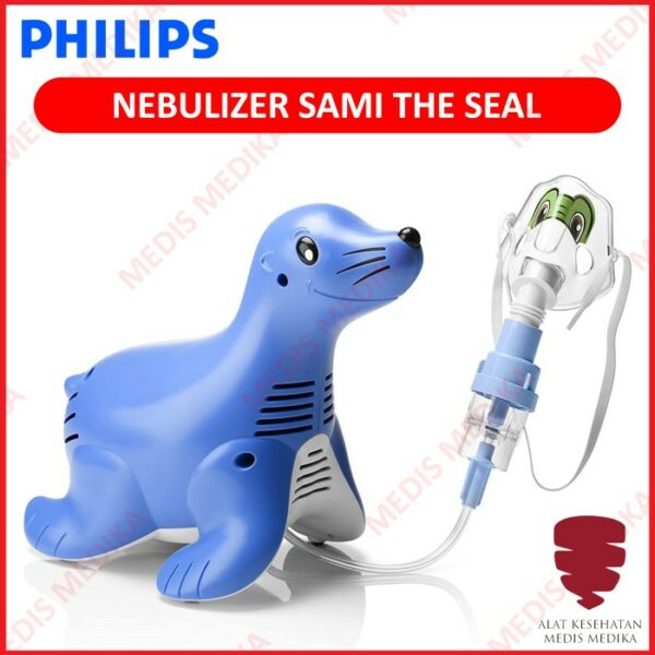 Sami The Seal Nebulizer Compressor Philips Alat Uap Terapi Asma Nebul