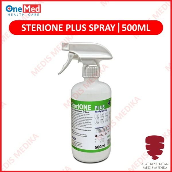 Steri One Plus Liquid 500 ml Cairan Spray Antiseptik Aseptic Onemed