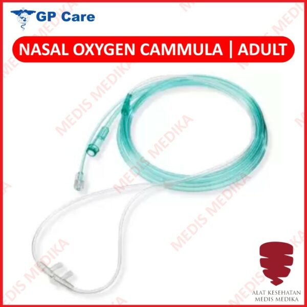 Nasal Oxygen Cannnula Adult GP Care Selang Kanul Oksigen Hidung Dewasa