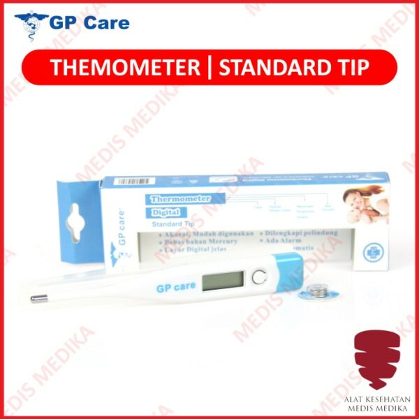 Thermometer Digital Standard Tip Termometer Non Flexible GP Care