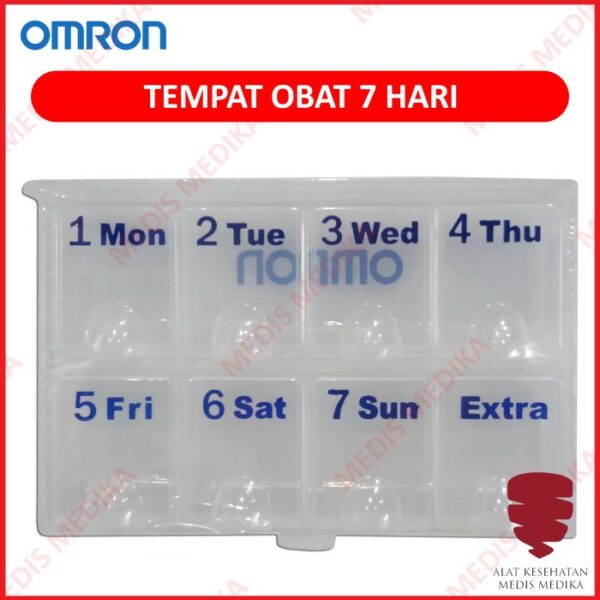 Tempat Obat Plastik 7 Hari Kotak Pil Pill Case Box Vitamin 1 minggu