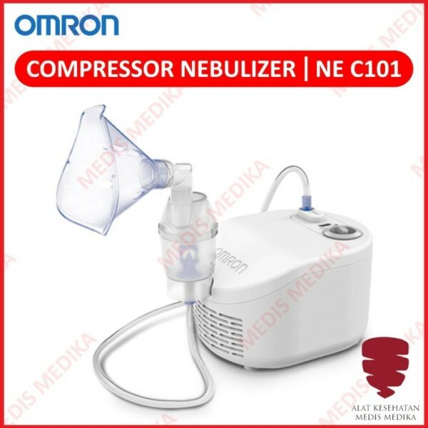 Omron NE-C101 Compressor Nebulizer Alat Uap Terapi Asma NEC101 NEC 101