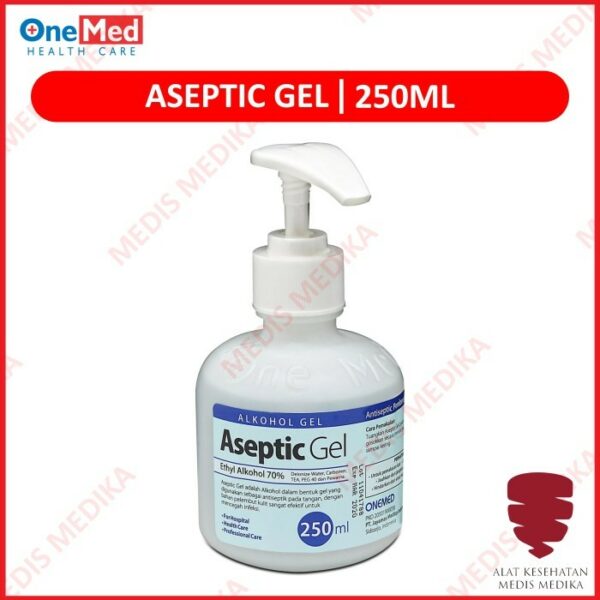 Aseptic Gel 250ml Antiseptic Pembersih Tangan Hand Sanitizer Onemed