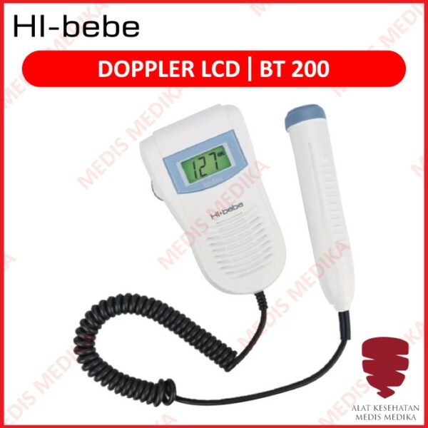 Dopler LCD Doppler Dengar Detak Jantung Bayi Janin Fetal Hi Bebe BT200