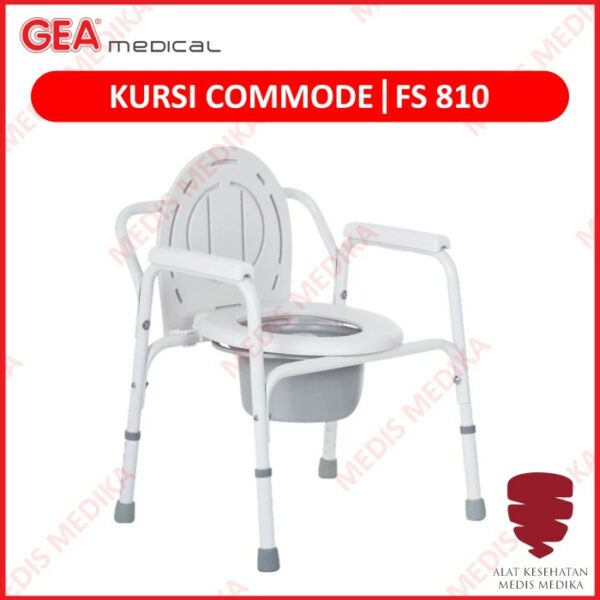 Kursi Duduk BAB FS810 Commode Chair Buang Air Bongkar Pasang FS 810