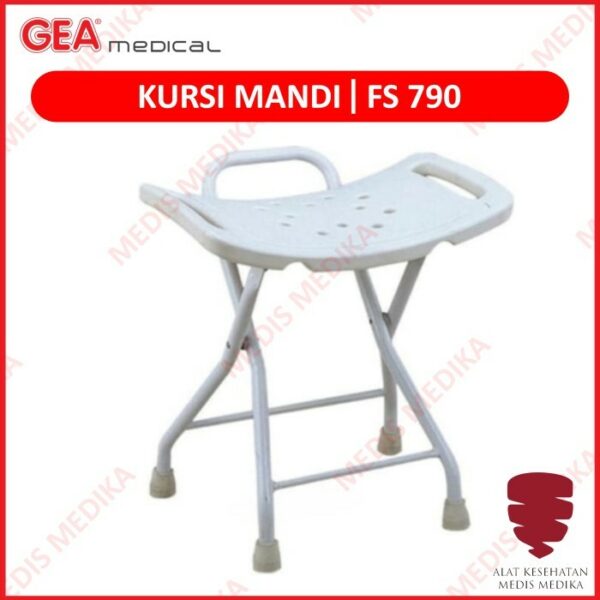 Kursi Mandi FS790 GEA Meja Bangku Pasien Bath Bench Shower Chair FS790