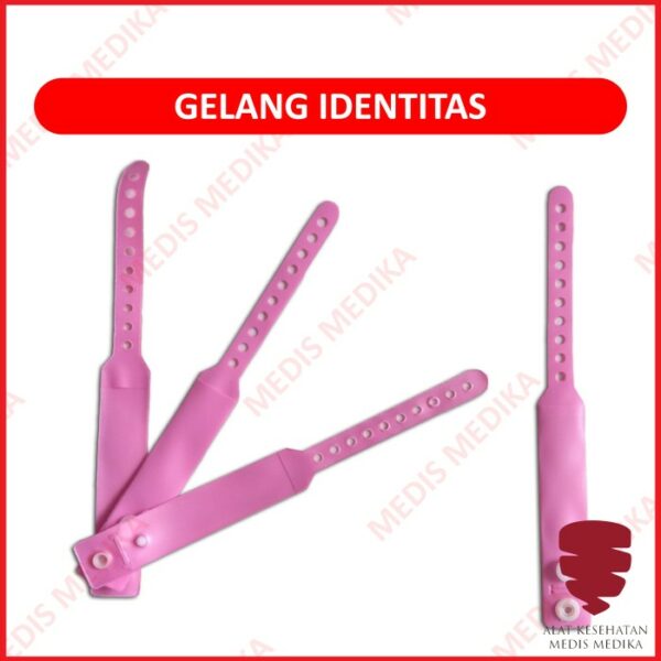 Gelang Identitas Pasien ID Band Identification Bracelet Anak Bayi ECER