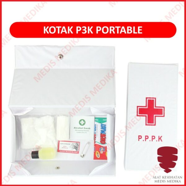 Tepak Kotak P3K Obat Darurat Portable PPPK First Aid Kit Mobil Murah