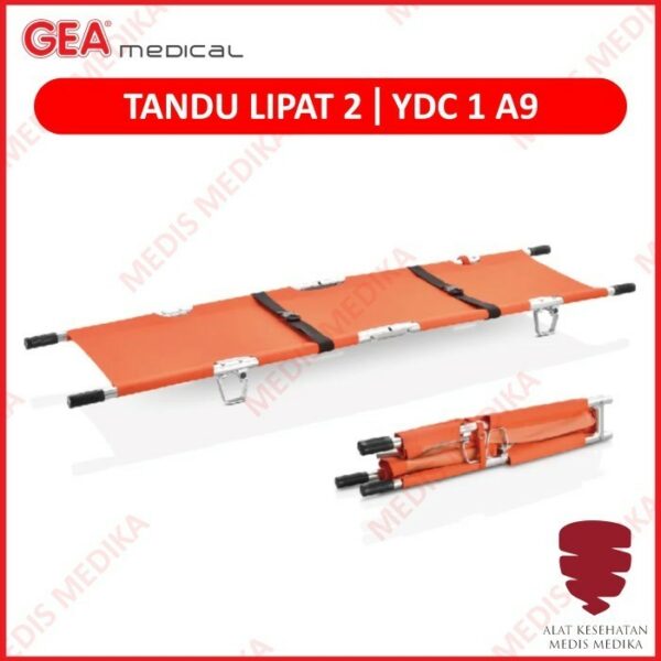 Tandu Lipat 2 P3K UKS Emergency PMI Folding Stretcher YDC 1 A9 Gea