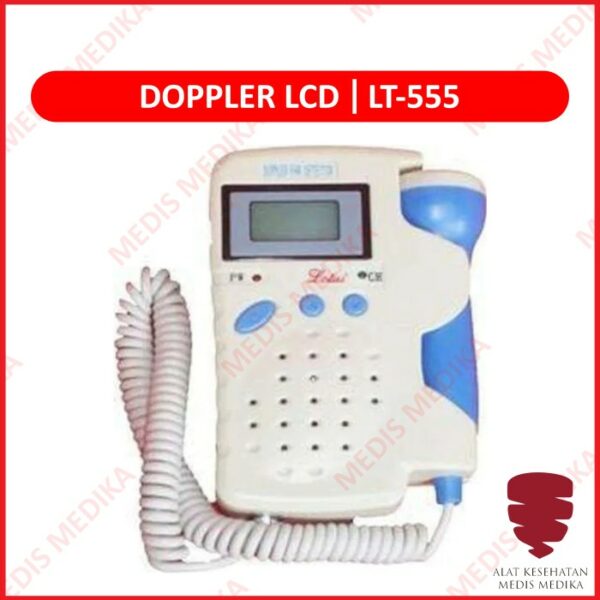 Dopler LCD Doppler Alat Dengar Detak Jantung Bayi Janin Lotus LT-555+