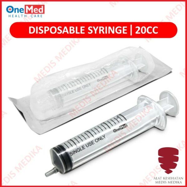 Syringe Spuit Spet 20 ml cc Teknik Tanpa Jarum Takaran Nutrisi Onemed