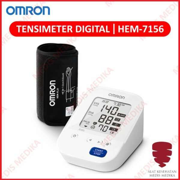 Omron Tensimeter Digital HEM 7156Alat Ukur Cek Tekanan Darah Tensi