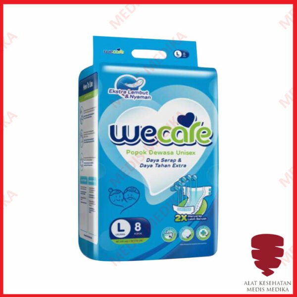 Wecare Adults Diapers Tape L8 Popok Perekat Dewasa Manula P3K L 8