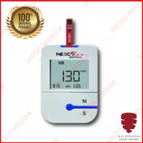 Nesco NW 01 Kit BG Multicheck Alat Cek Gula Darah Urid Acid Cholestrol