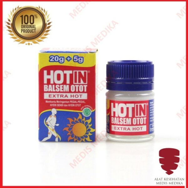 HotIn Balsem Otot Extra Hot 25 gr Pegal Nyeri Sendi Nyeri Otot 25gr