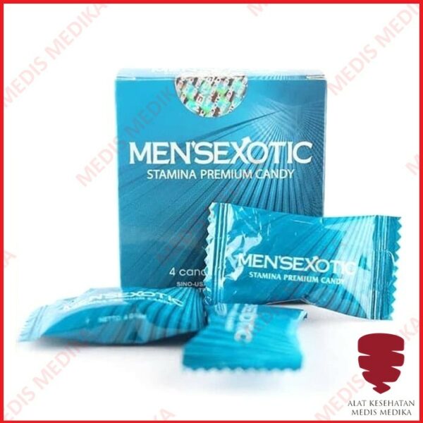 Mensexotic Candy Permen Meningkatkan Stamina Vitalitas Pria Isi 4 pcs