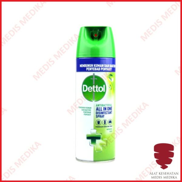 Dettol Disinfectan Spray 225 ml Morning Dew Semprotan Pembersih Virus