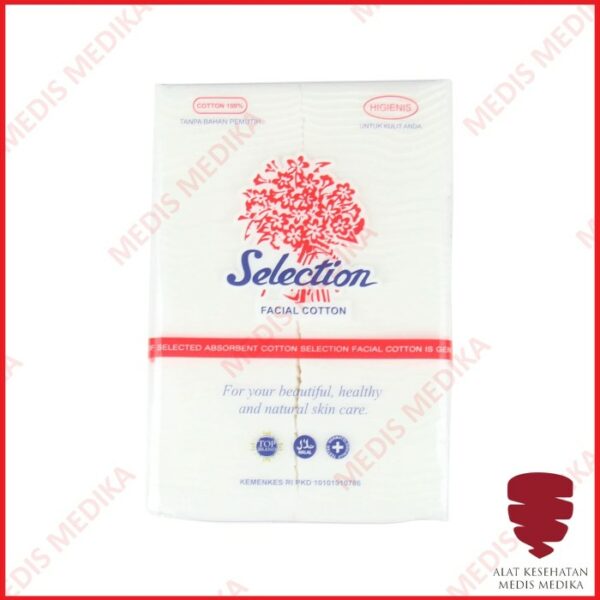 Kapas Selection 50 gr Facial Cotton Wajah Pembersih Make Up Kecantikan