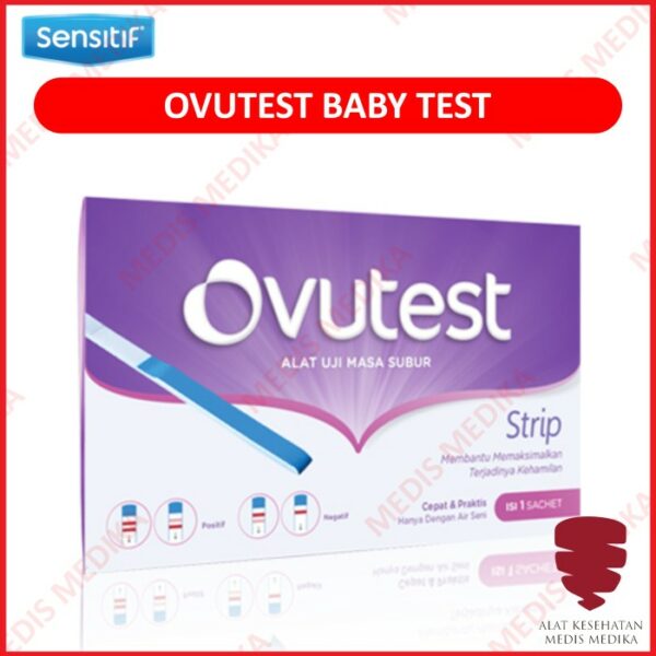 Baby Test Sensitif Ovutest Strip Masa Subur Kesuburan Hamil Ovulation