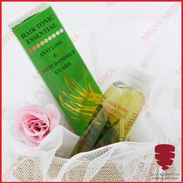 Hair Tonic Essential Green 100 ml Anti Loss & Anti Dandruf Guard Hijau