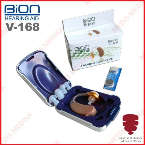 Hearing Aid V-168 Alat Bantu Dengar Pendengaran Centel Mini BTE V168