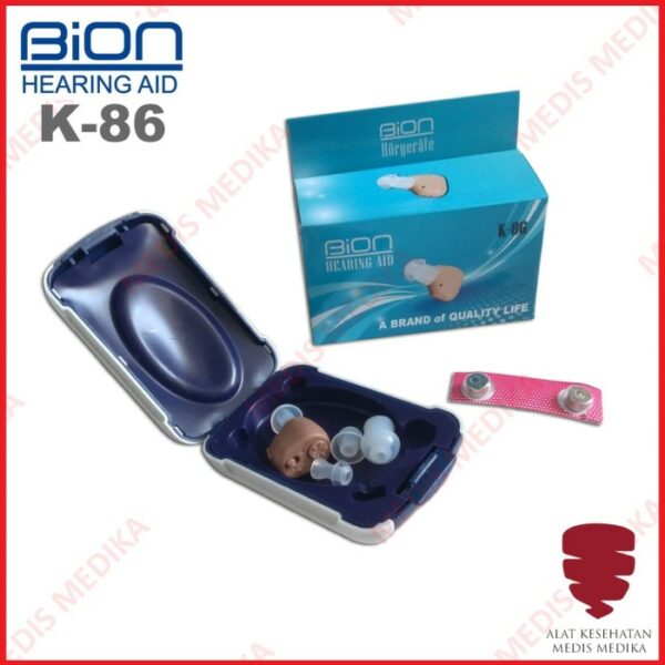 Hearing Aid K-86 Alat Bantu Dengar Pendengaran Kecil Mini ITE K86