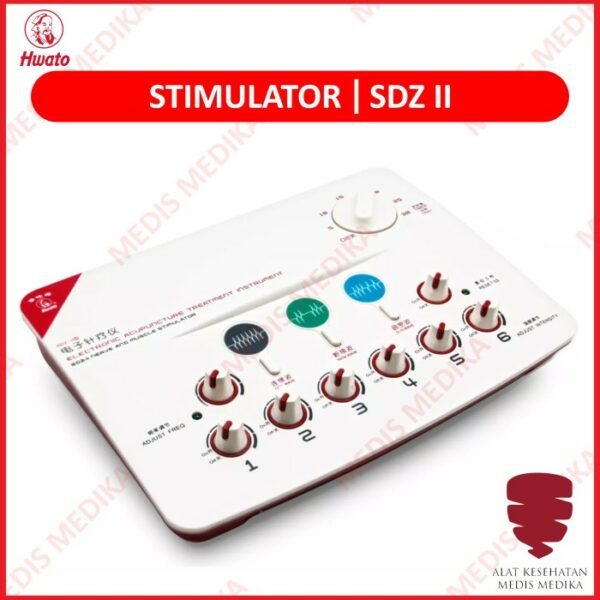 Stimulator Akupuntur Tens Hwato SDZ II Alat Pijat Terapi Elektrik