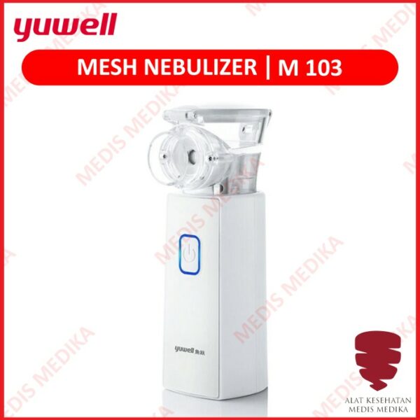Mesh Nebulizer Yuwell M103 Alat Uap Bantu Pernafasan Asma Portable