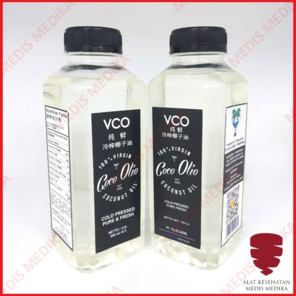 Coconut Oil 500 ml Minyak Kelapa Murni VCO Coco Olio 100% Virgin