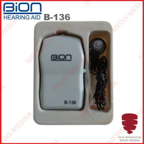 Hearing Aid B-136 Alat Bantu Dengar Pendengaran Tipe Pocket Kabel B136