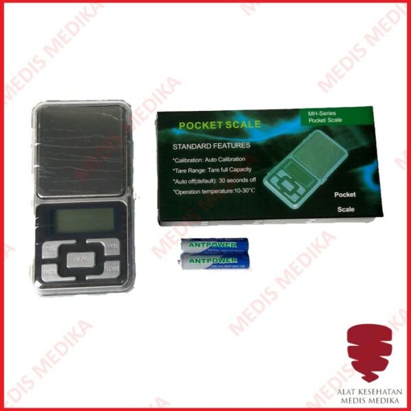 Timbangan Emas Takar Obat Mini Digital Pocket Scale Labratorium ET016
