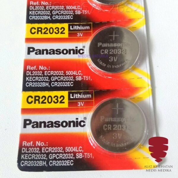 Battery Baterai 3V CR2032 Panasonic Kancing Batterai Batery CR 2032