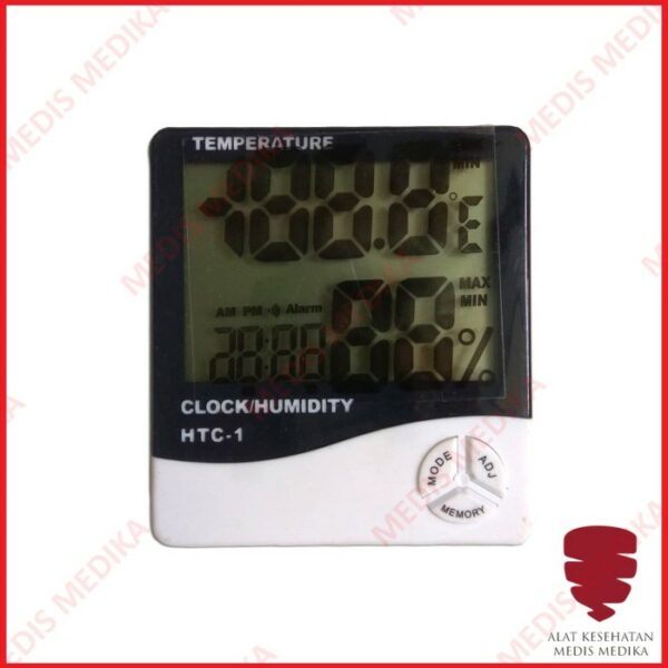 Thermometer Termometer Higrometer Digital Jam Hygrometer HTC 1 EU008