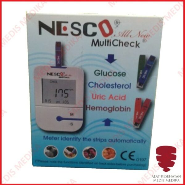 Alat Nesco GHC Glukosa Hemoglobin Cholestrol 3in1 Hemo GCHb GCH