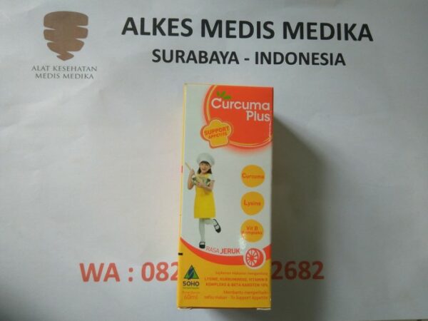 Curcuma Plus 60 ml Rasa Jeruk Penambah Napsu Makan Support Appetite