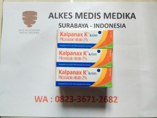 Kalpanax K Krim 5 gram Cream Miconazole Nitrate Obat Jamur, Panu, dll