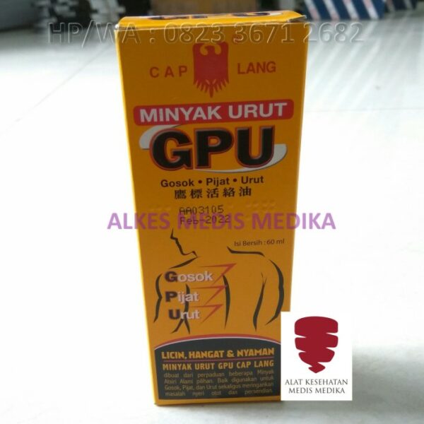 Minyak GPU Gosok Pijat Urut Cap Lang CapLang 60 ml Lintment Oil