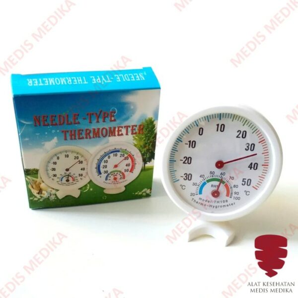 Thermometer Analog Hygrometer Alat ukur Suhu Kelembaban Udara EU012