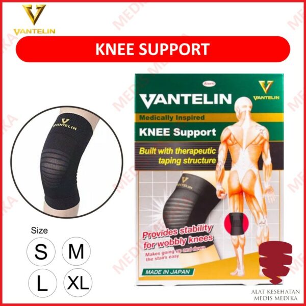 Vantelin Knee Support Pelindung Deker Penyangga Lutut Medical Japan