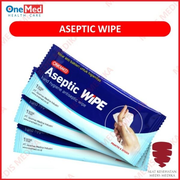 Aseptic Wipe OneMed Tissue Desinfektan Tisu Pembersih Anti Bakteri
