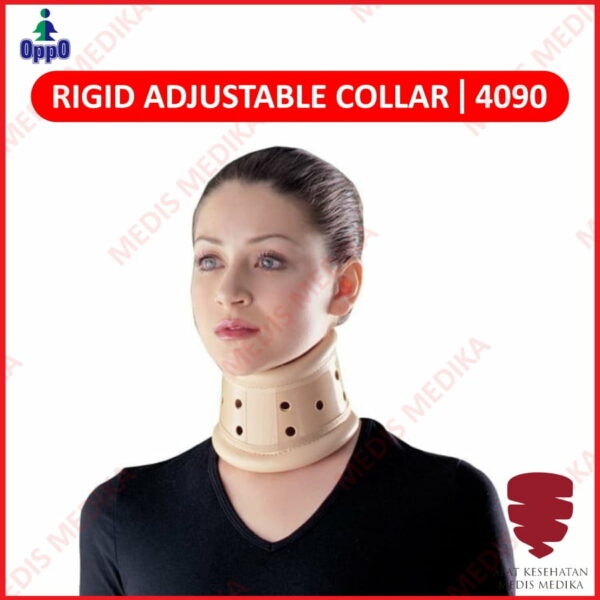 Oppo Rigid Adjustable Collar 4090 Pelindung Penyangga Tulang Leher